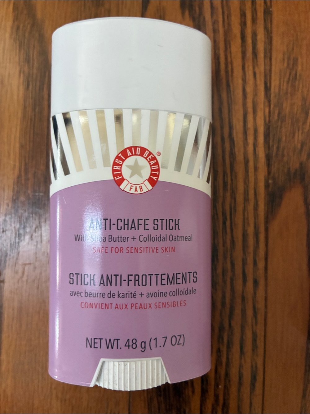 First Aid Beauty Anti-Chafe Stick with Shea Butter + Colloidal Oatmeal 1.7oz